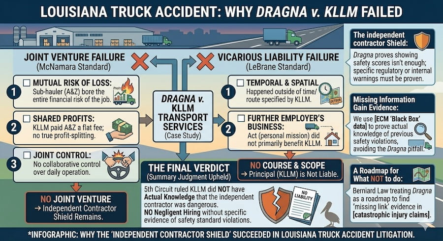 Liability Fail Learn about Legal Hurtles in Louisiana Truck Accident Cases