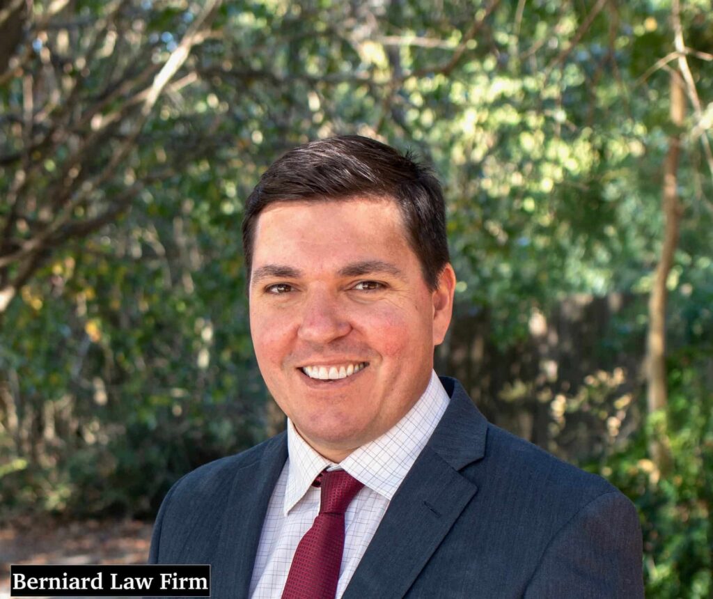 Jeffrey Berniard, a leading Louisiana personal injury attorney at Berniard Law Firm in New Orleans.